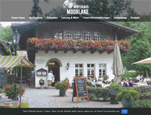 Tablet Screenshot of moorlake.de